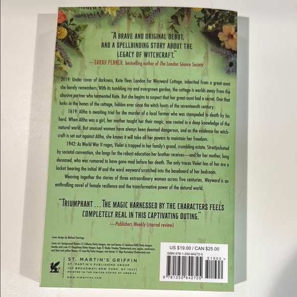 Weyward by Emilia Hart Paperback Book - Picture 2 of 3